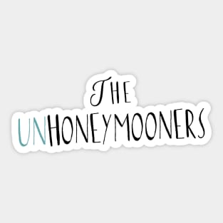 The UnhoneyMooners Christina Lauren Book Illustration Sticker